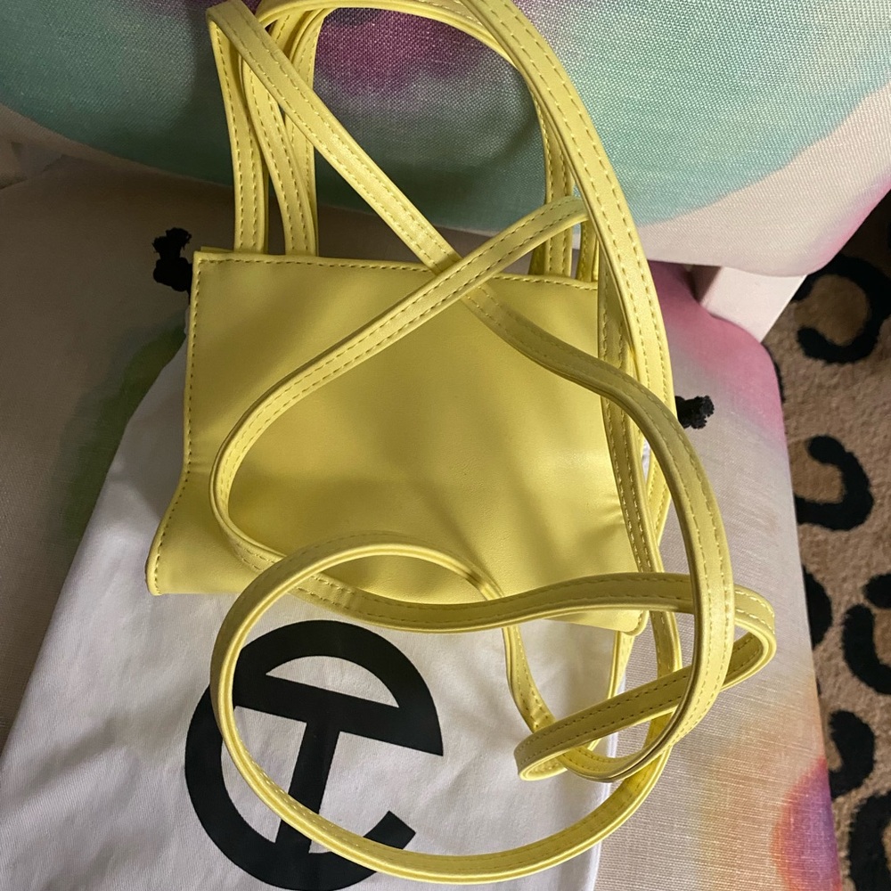 Telfar Small Shopper in Margarine! Never Used, sold out on website - Picture 2 of 4